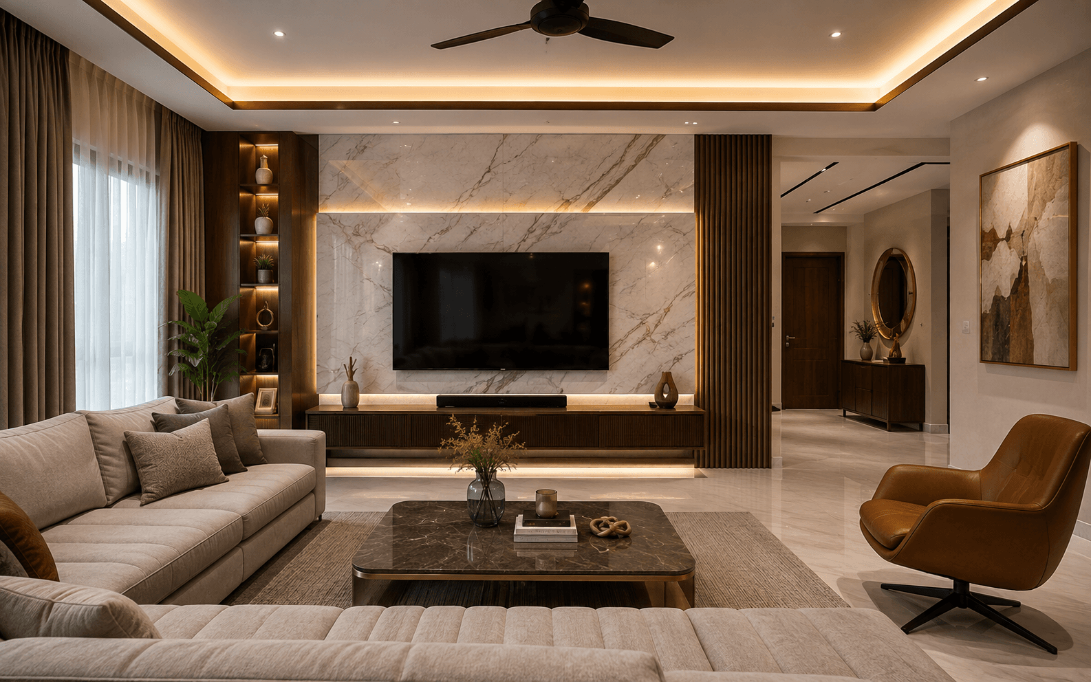 Living & Entertainment Room