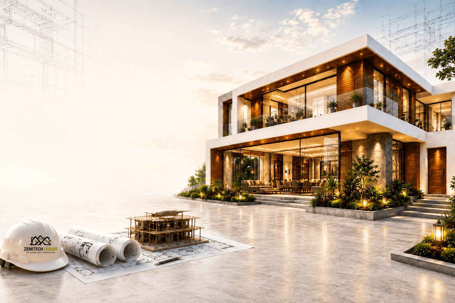 Build Better. Live Better. — Construction by Zemara Spaces in Pune